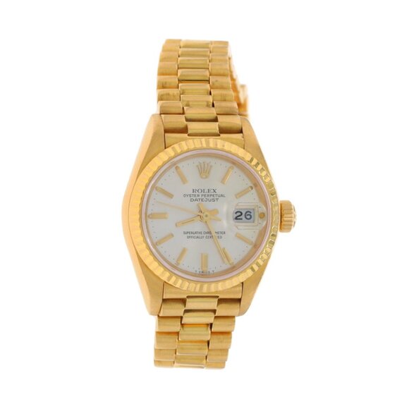 Rolex Ladies President Wristwatch 69178 Yellow Gold 18k Automatic 1 Yr Warranty - Picture 2 of 6